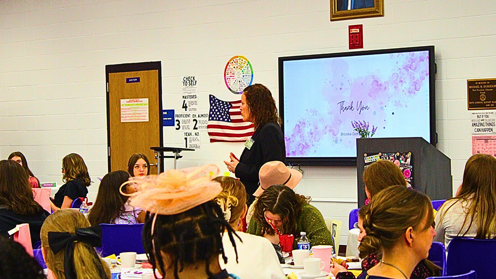 William Davies Middle School hosts annual Ladies’ Tea to empower students