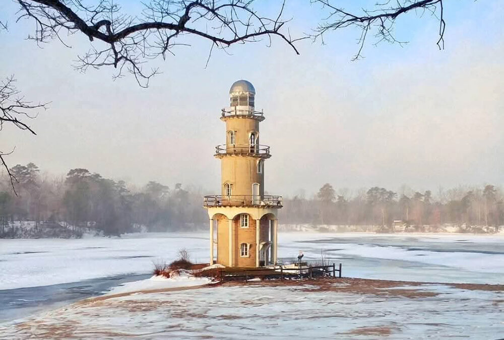 Still standing over a winter wonderland