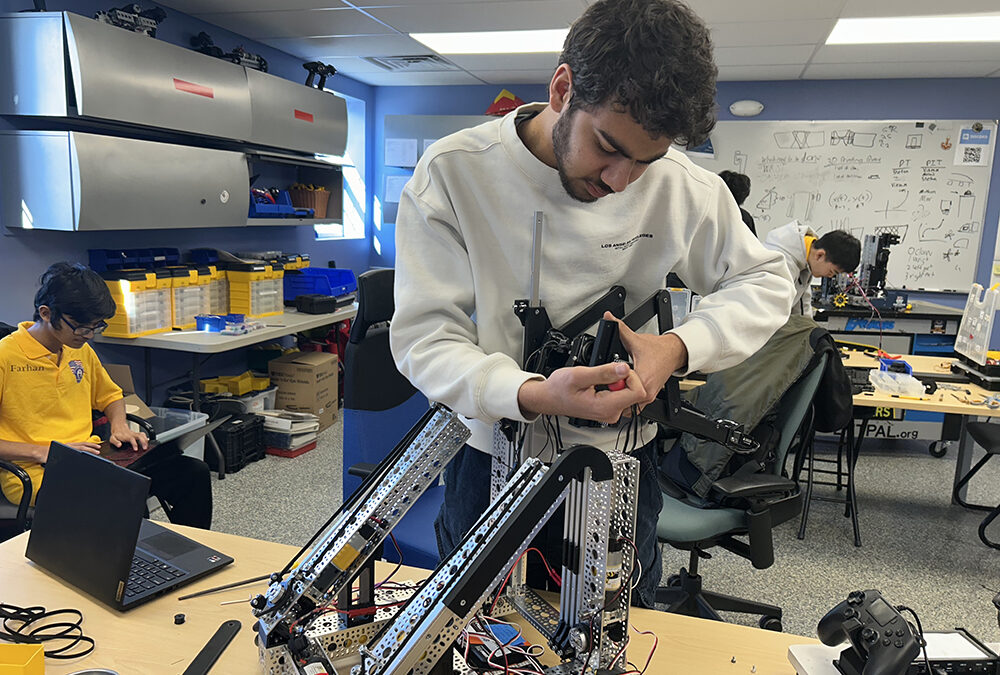 Local robotics team ranks number one in the state