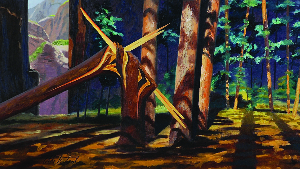 New Art Exhibit Features Professor’s Works Focusing on National Parks