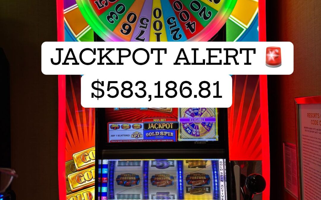 Resorts Casino Hotel Announces Winner of $500,000-Plus Jackpot While Playing Wide-Area Progressive Game