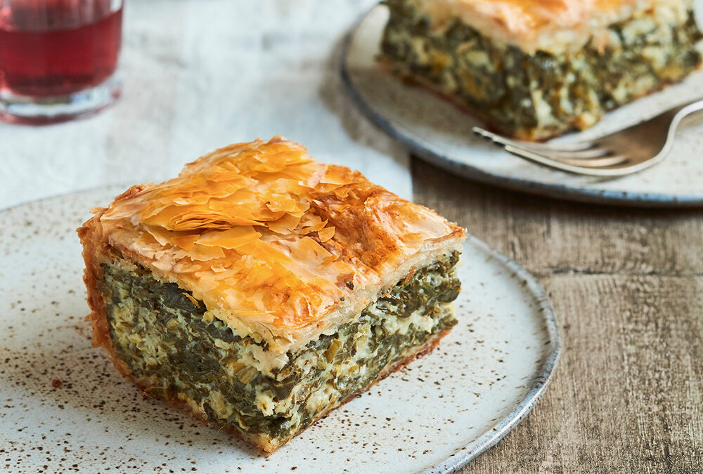 Cheese and spinach pie