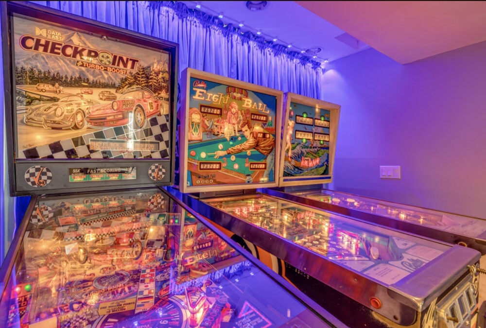 Pinball machines and arcade games take center stage at new Brigantine Airbnb