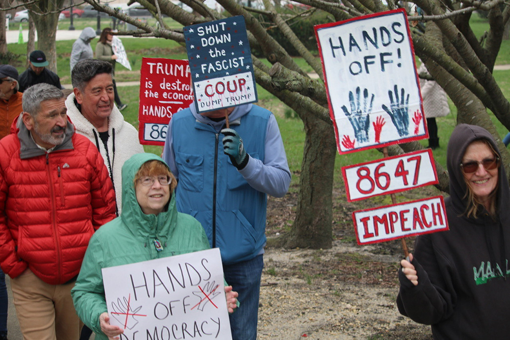 ‘Hands Off!’ rallies spark strong turnout across Atlantic and Cape May counties