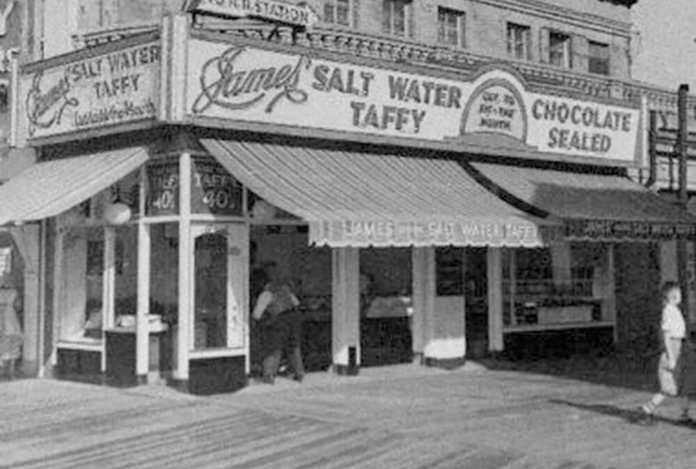 The sticky story of salt water taffy