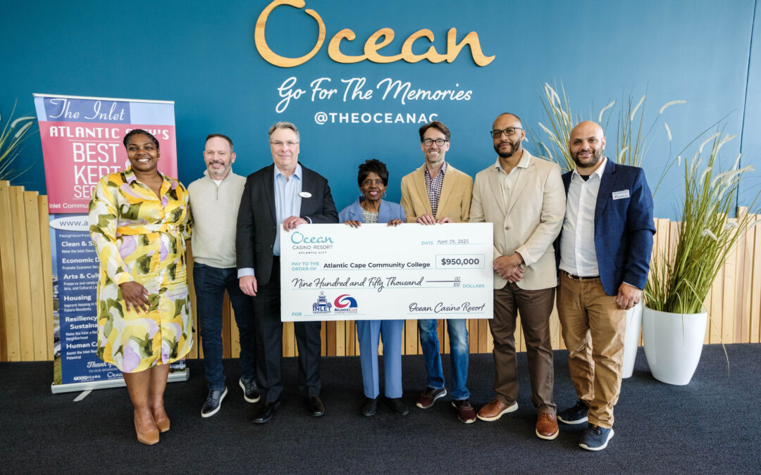 Atlantic Cape’s Inlet CDC Continues Neighborhood Revitalization Efforts in Atlantic City Thanks to Donation from Ocean Casino Resort